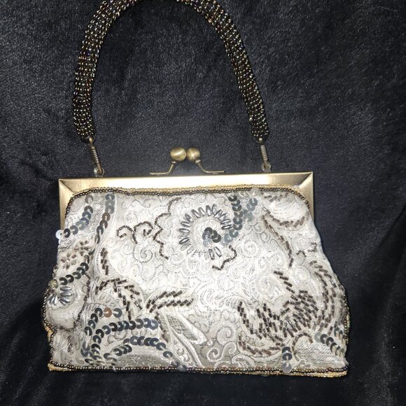 Vintage beaded bag - Picture 5 of 8